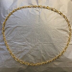 Erwin Pearl Vintage Chain Necklace 32"
